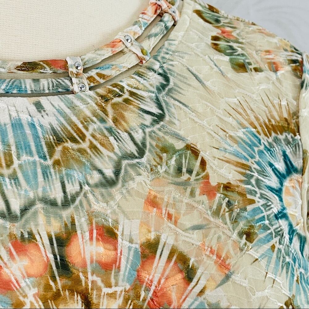 Alfred Dunner Patterned Lightweight Neckline Acce… - image 4